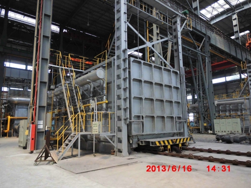 大型天然气台车炉